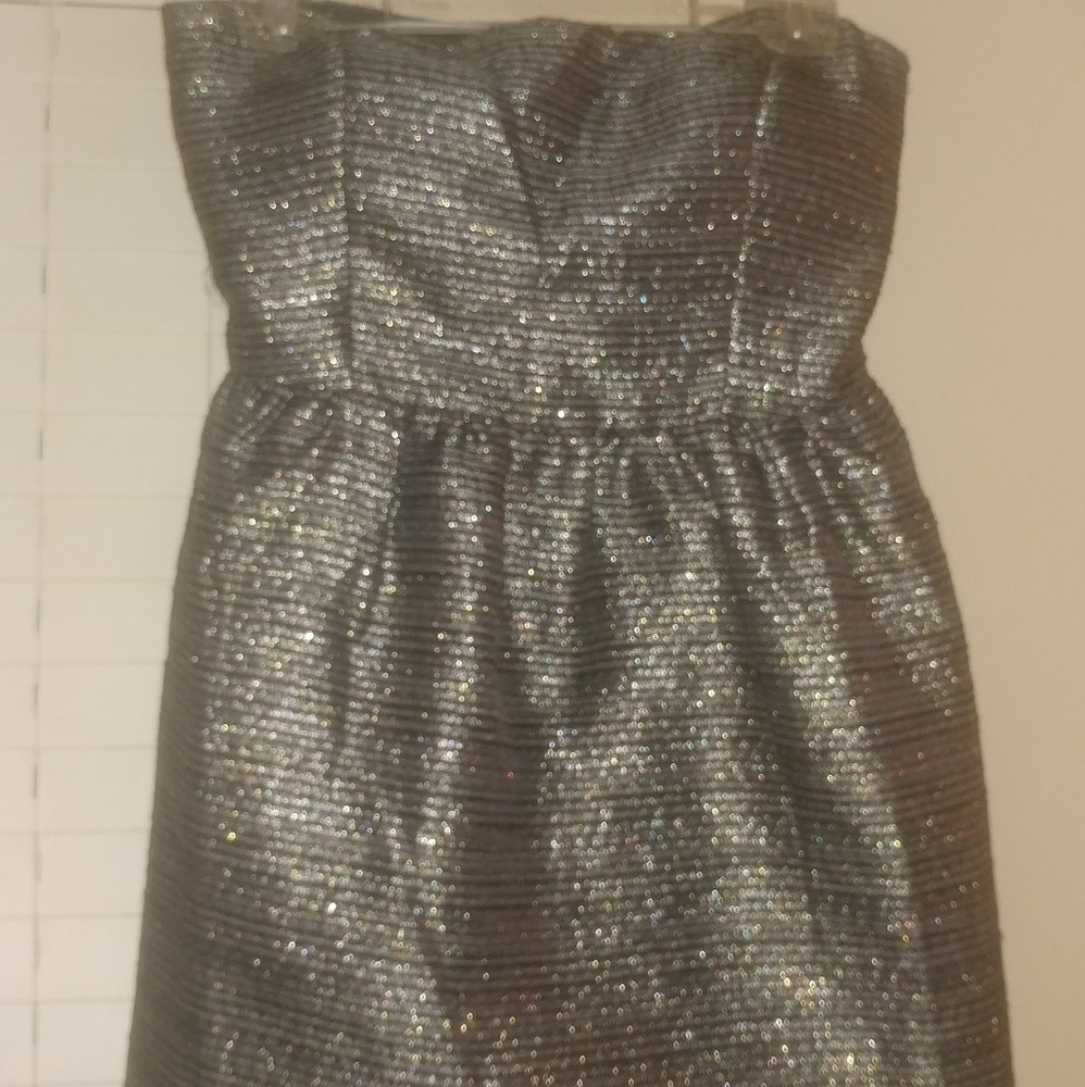 Short, semi formal dress.